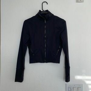 Paragon Black Cropped Fitted Jacket